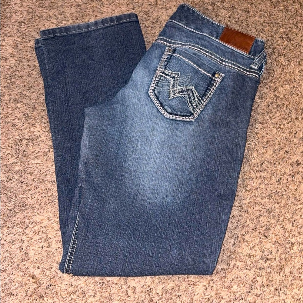 Maurices Blue Straight Leg Jeans